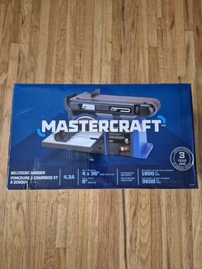 Mastercraft 4.3A Belt/Disc Sander